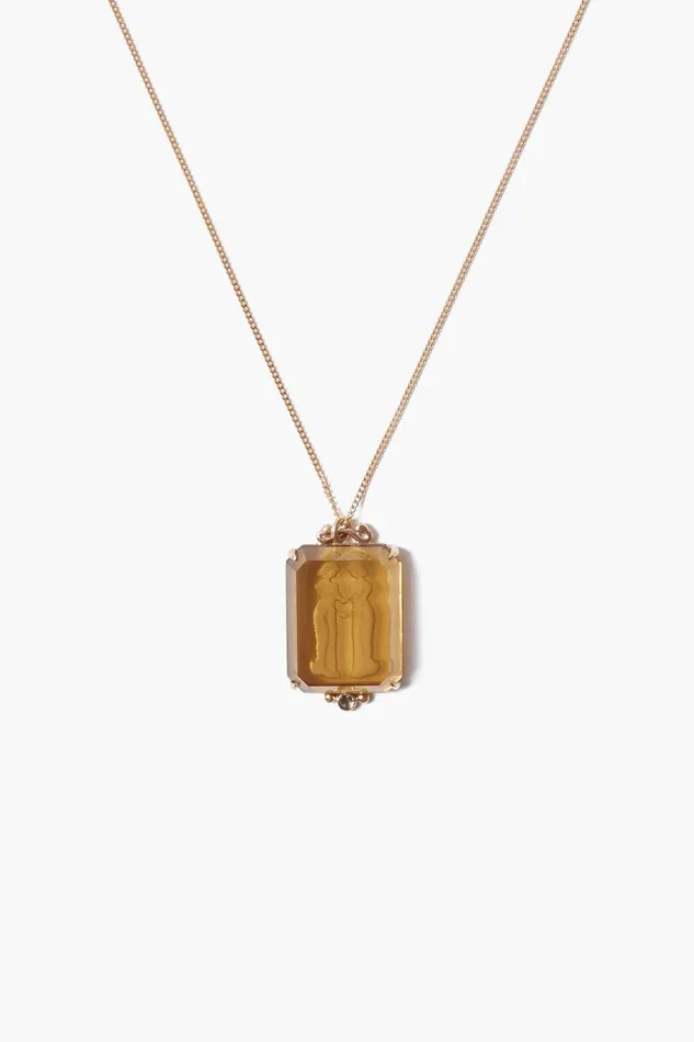 14k Gemini Zodiac Necklace Women Chan Luu 14k Fine
