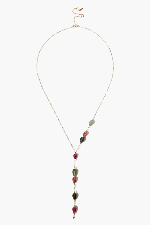 14k Raindrop Necklace Women Chan Luu 14k Fine
