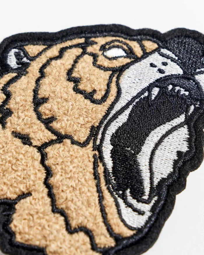 Accessories Men Billy Reid Collegiate Bear Patch Prairie Sand