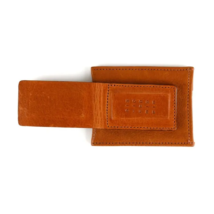 Accessories Men Billy Reid Money Clip Wallet Modern Saddle