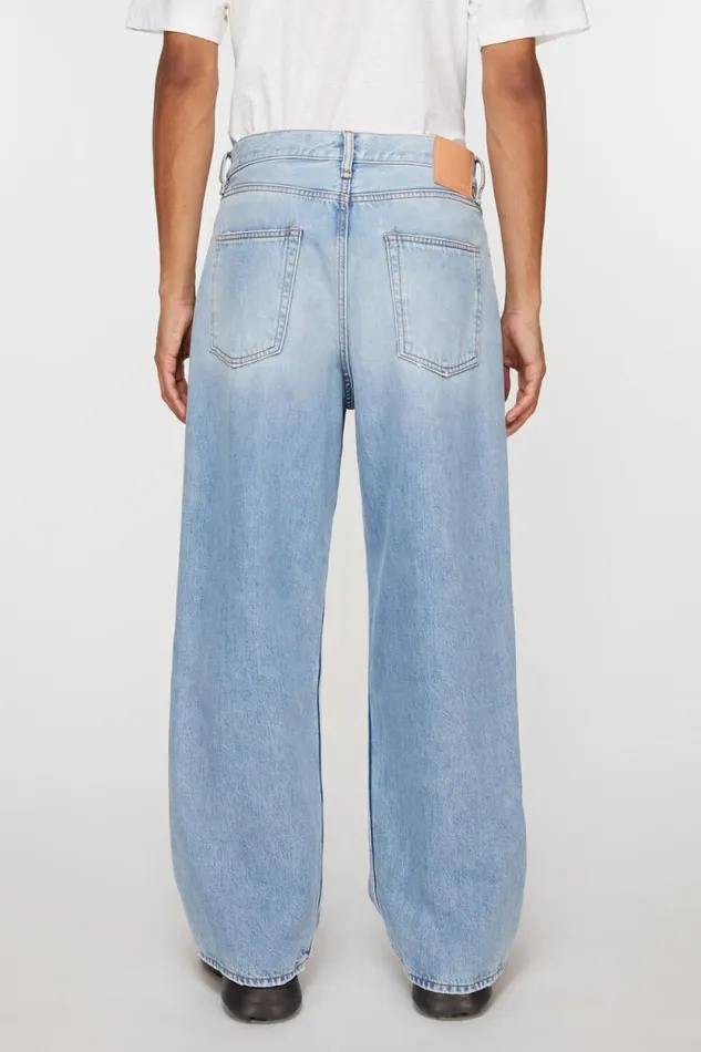 Acne Studios Baggy Fit Jeans 8211 1981M Light Blue Men Jeans Acne Studios Baggy Fit Jeans 8211 1981M Light Blue Men Jeans