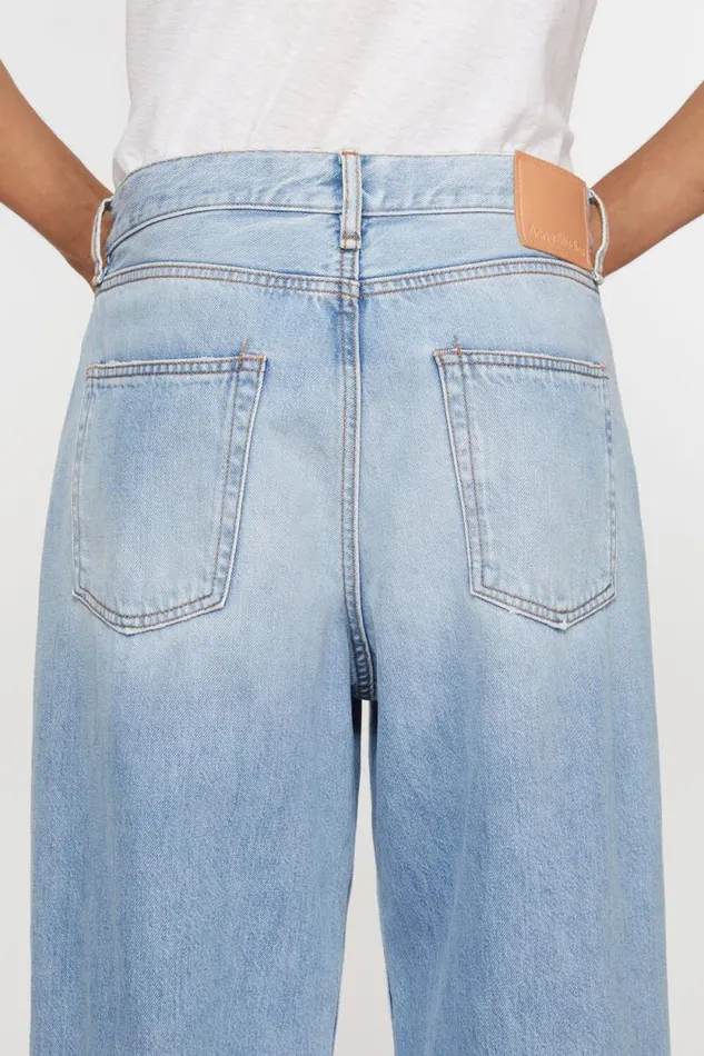 Acne Studios Baggy Fit Jeans 8211 1981M Light Blue Men Jeans Acne Studios Baggy Fit Jeans 8211 1981M Light Blue Men Jeans