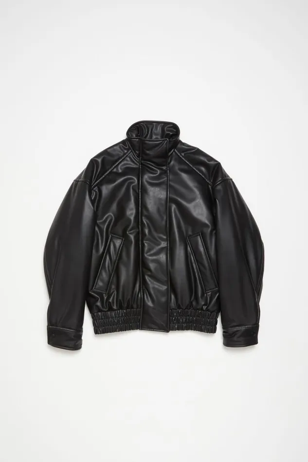 Acne Studios Bomber Jacket Black Women Outerwear