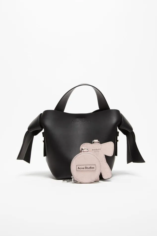 Acne Studios Coin Wallet And Bow Mirror Pastel Pink Men Small Leather Goods
