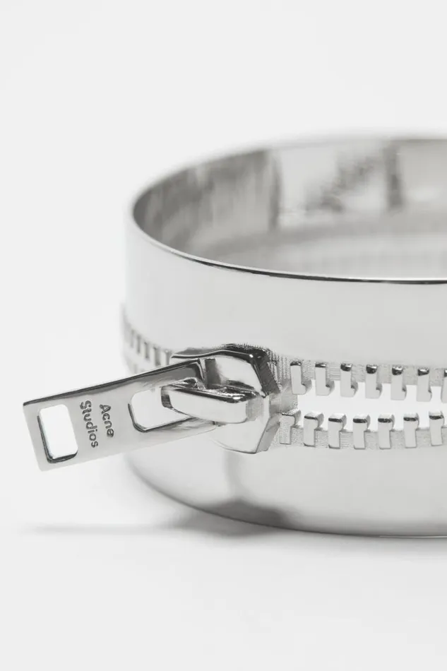 Acne Studios Cuff Bracelet Silver Women Jewellery