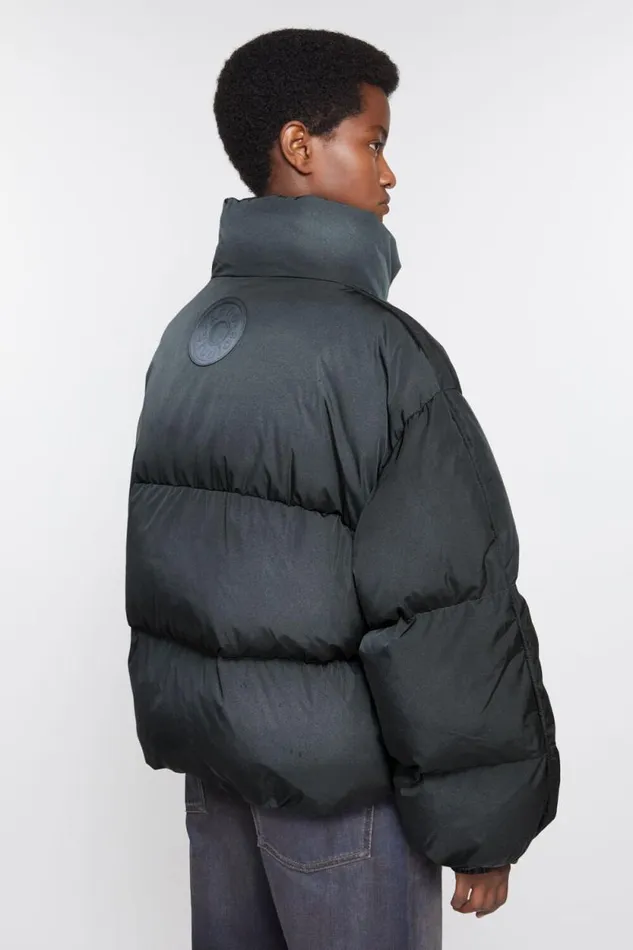 Acne Studios Down Puffer Jacket Anthraciteblack Women Outerwear Acne Studios Down Puffer Jacket Anthraciteblack Women Outerwear