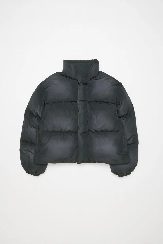 Acne Studios Down Puffer Jacket Anthraciteblack Women Outerwear Acne Studios Down Puffer Jacket Anthraciteblack Women Outerwear