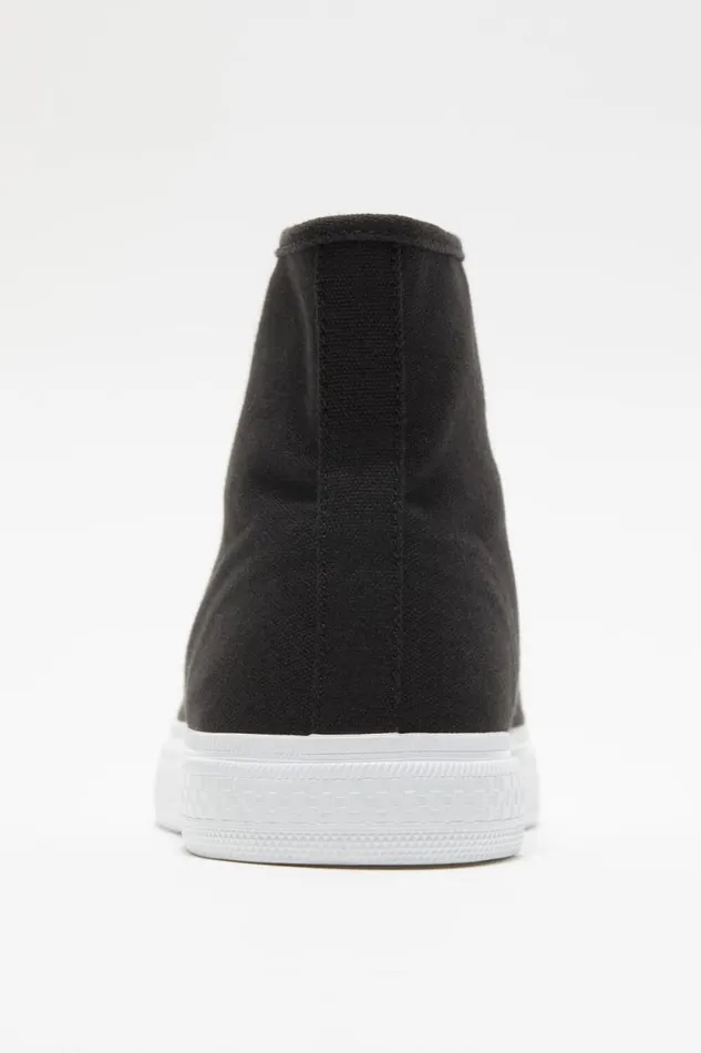 Acne Studios High Top Sneakers Blackoff White Men Shoes Acne Studios High Top Sneakers Blackoff White Men Shoes