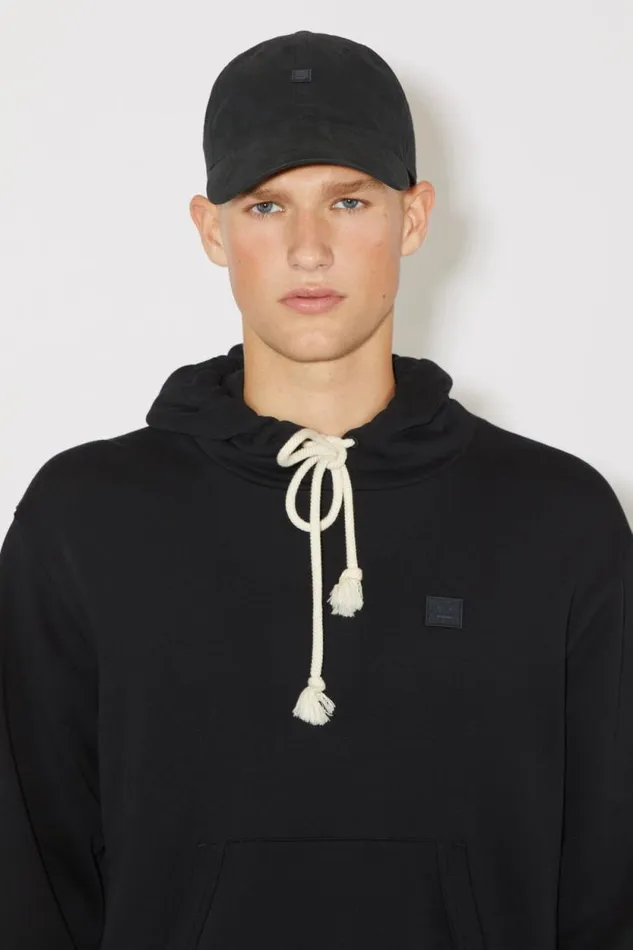 Acne Studios Hooded Sweatshirt 8211 Regular Fit Black Men Sweatshirts