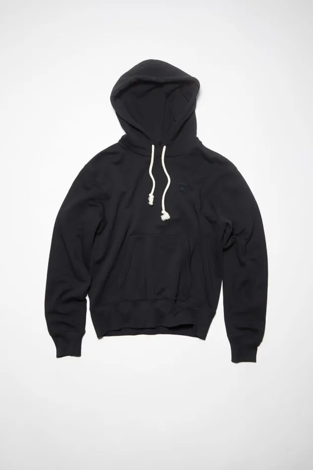 Acne Studios Hooded Sweatshirt 8211 Regular Fit Black Men Sweatshirts