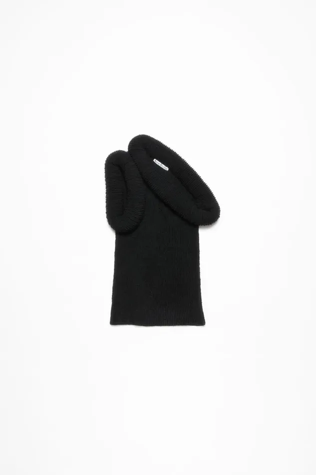 Acne Studios Knit Blouse Black Women Knitwear Acne Studios Knit Blouse Black Women Knitwear