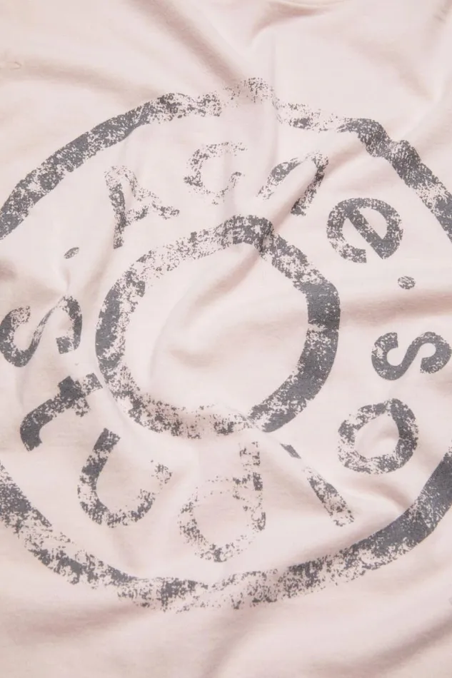 Acne Studios Logo Tshirt 8211 Relaxed Fit Faded Pink Men Tshirts Acne Studios Logo Tshirt 8211 Relaxed Fit Faded Pink Men Tshirts