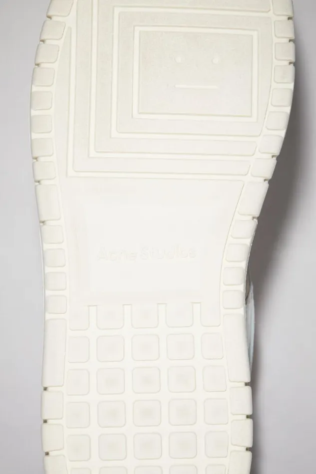 Acne Studios Low Top Leather Sneakers Whiteoff White Women Shoes Acne Studios Low Top Leather Sneakers Whiteoff White Women Shoes