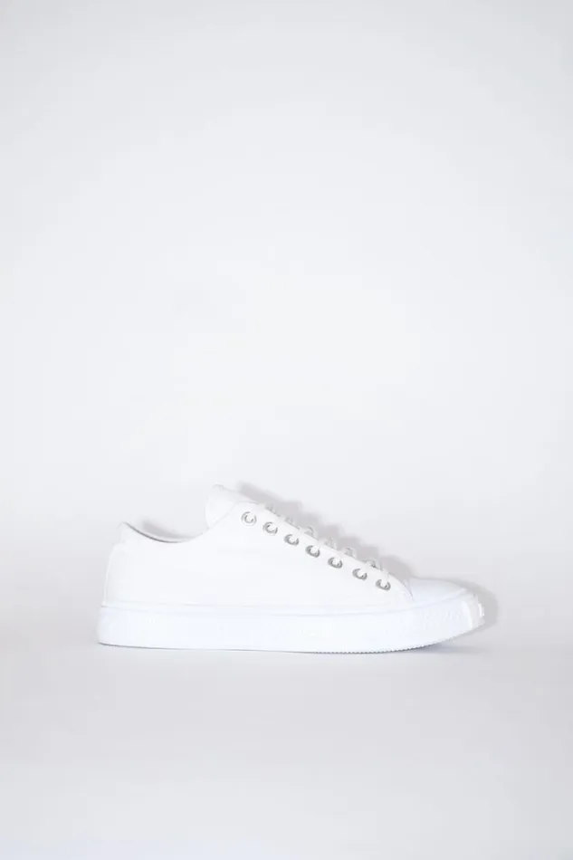 Acne Studios Low Top Sneakers Optic White Women Shoes