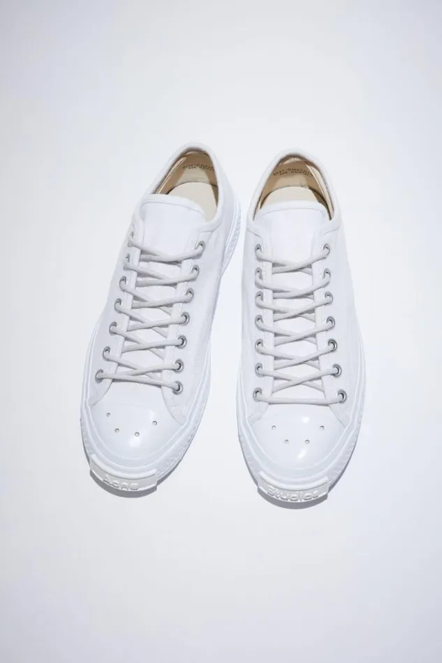 Acne Studios Low Top Sneakers Optic White Women Shoes Acne Studios Low Top Sneakers Optic White Women Shoes