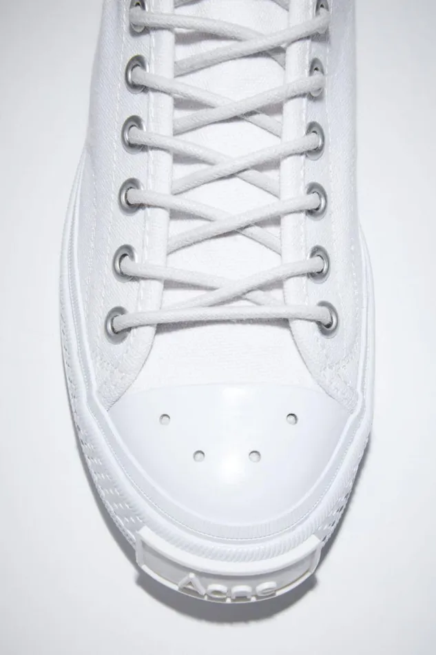 Acne Studios Low Top Sneakers Optic White Women Shoes Acne Studios Low Top Sneakers Optic White Women Shoes