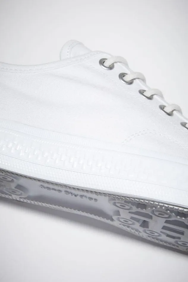 Acne Studios Low Top Sneakers Optic White Women Shoes Acne Studios Low Top Sneakers Optic White Women Shoes