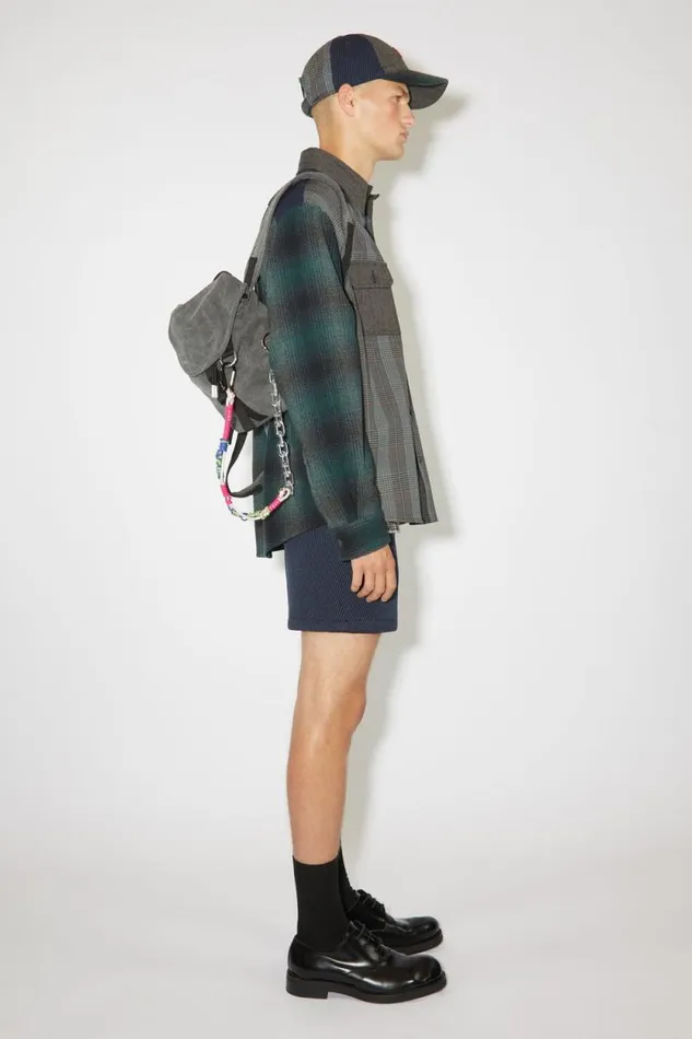 Acne Studios Mini Backpack Carbon Grey Men Bags Acne Studios Mini Backpack Carbon Grey Men Bags