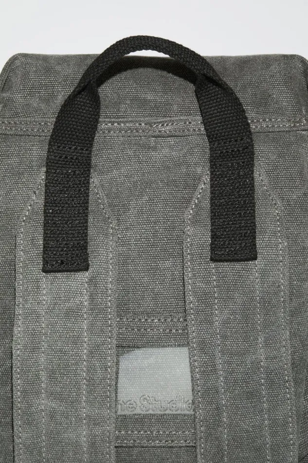 Acne Studios Mini Backpack Carbon Grey Men Bags Acne Studios Mini Backpack Carbon Grey Men Bags
