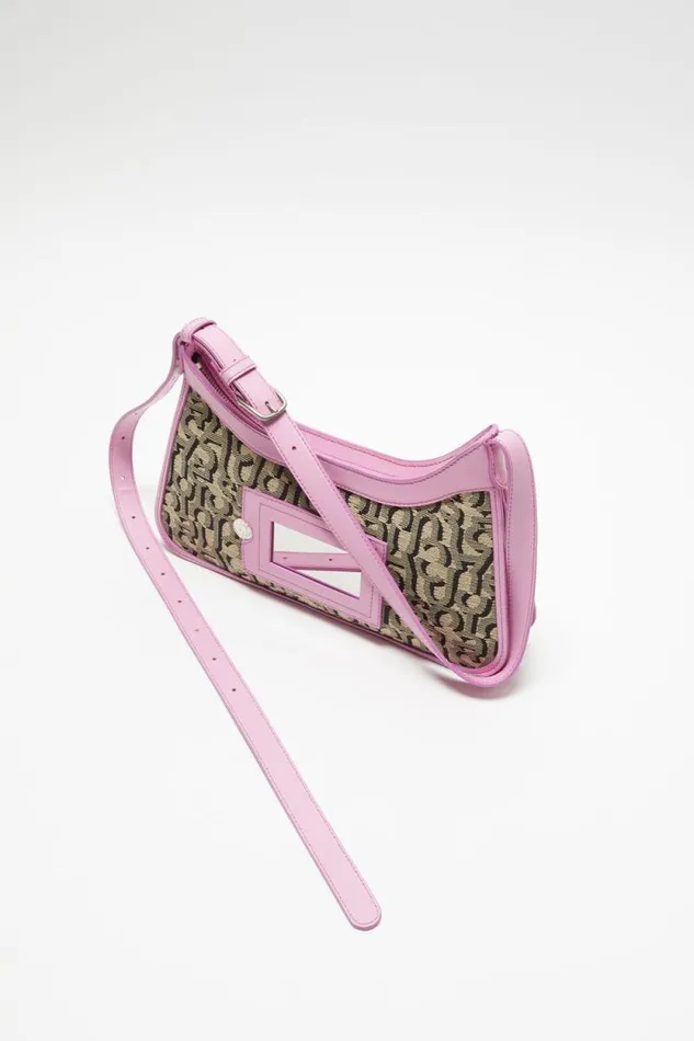 Acne Studios Monogram Platt Mini Shoulder Bag Beigepink Men Bags Acne Studios Monogram Platt Mini Shoulder Bag Beigepink Men Bags