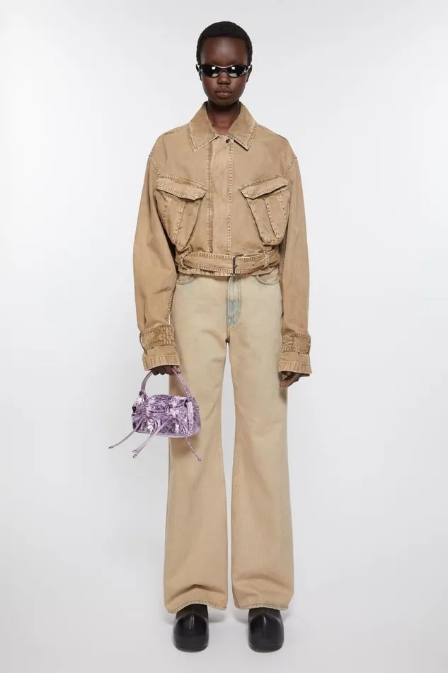 Acne Studios Multipocket Micro Bag Lavender Purple Women Bags Acne Studios Multipocket Micro Bag Lavender Purple Women Bags