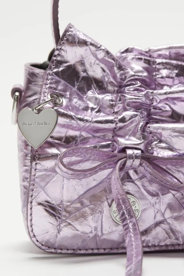 Acne Studios Multipocket Micro Bag Lavender Purple Women Bags Acne Studios Multipocket Micro Bag Lavender Purple Women Bags
