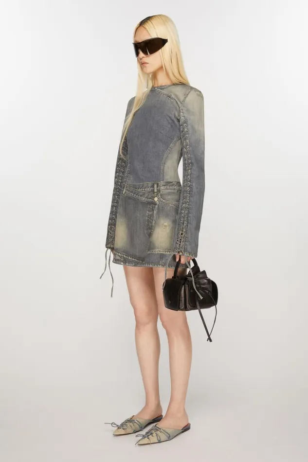 Acne Studios Multipocket Mini Bag Dark Brown Men Bags