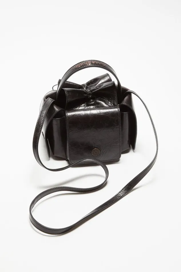 Acne Studios Multipocket Mini Bag Dark Brown Men Bags