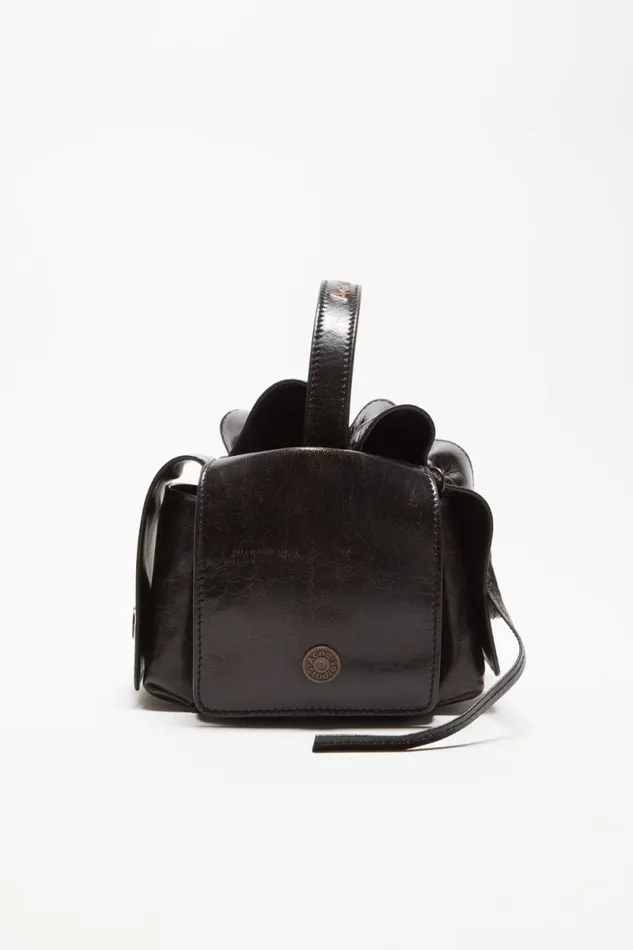 Acne Studios Multipocket Mini Bag Dark Brown Men Bags