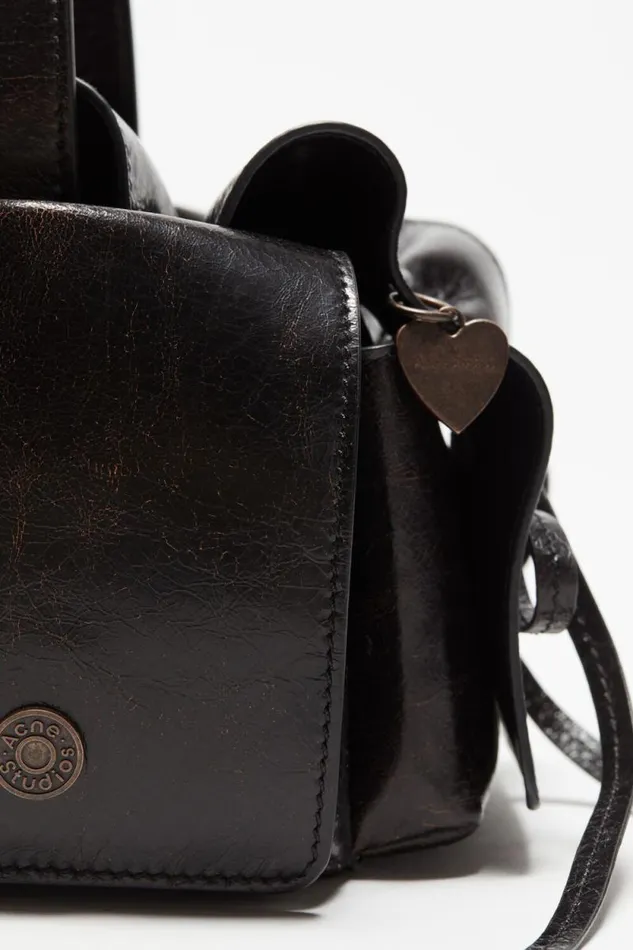 Acne Studios Multipocket Mini Bag Dark Brown Men Bags