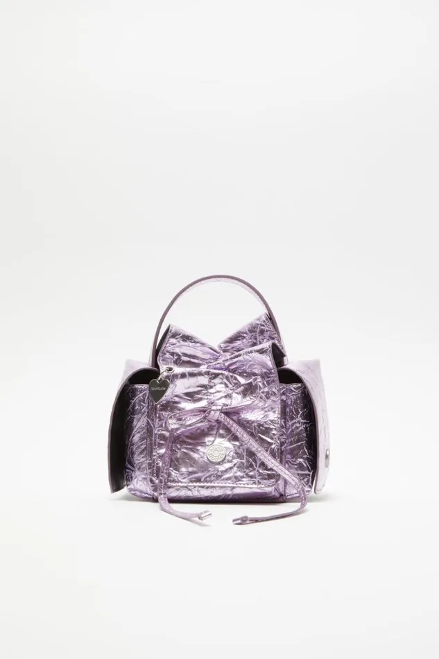 Acne Studios Multipocket Mini Bag Lavender Purple Women Bags