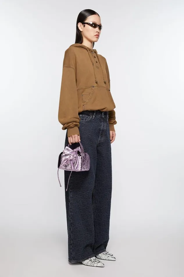 Acne Studios Multipocket Mini Bag Lavender Purple Women Bags Acne Studios Multipocket Mini Bag Lavender Purple Women Bags