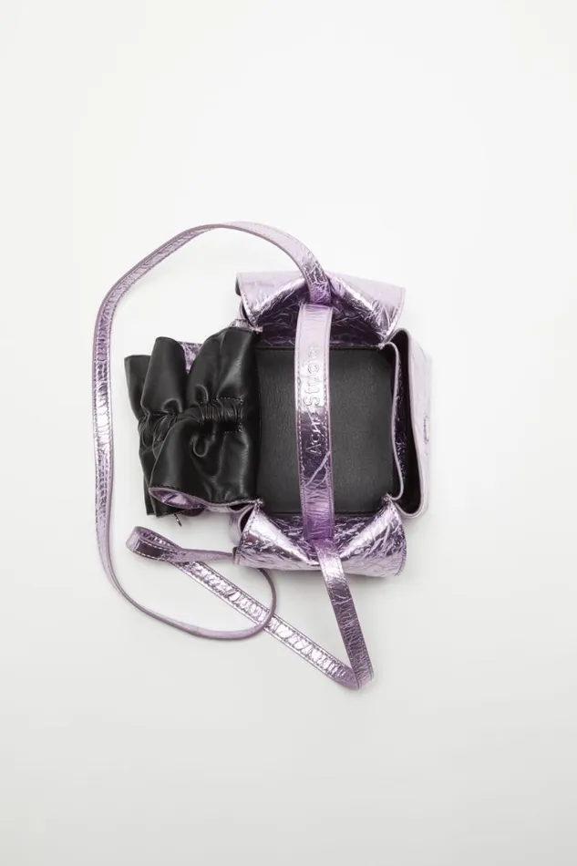 Acne Studios Multipocket Mini Bag Lavender Purple Women Bags Acne Studios Multipocket Mini Bag Lavender Purple Women Bags