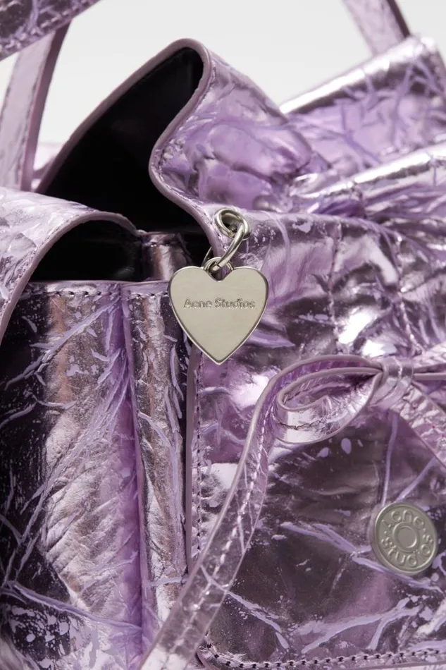 Acne Studios Multipocket Mini Bag Lavender Purple Women Bags Acne Studios Multipocket Mini Bag Lavender Purple Women Bags