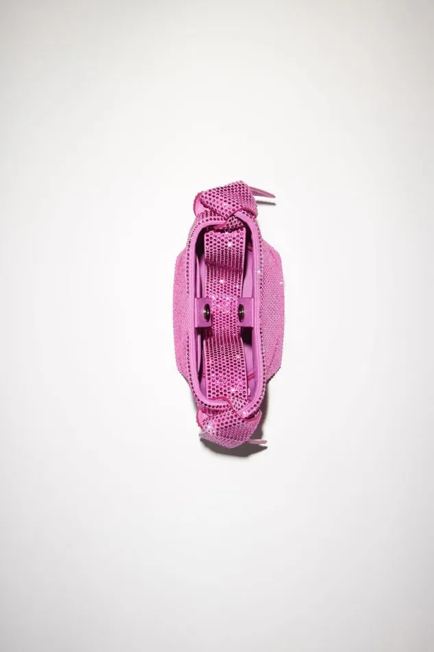 Acne Studios Musubi Micro Shoulder Bag Fuchsia Pink Men Bags