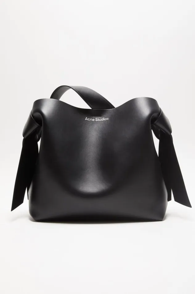 Acne Studios Musubi Midi Shoulder Bag Black Women Bags