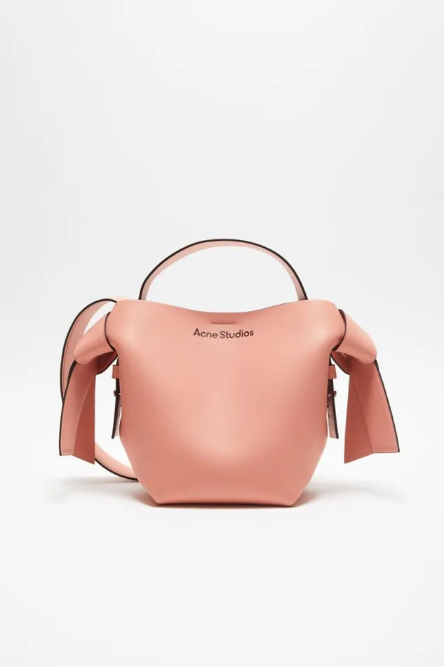 Acne Studios Musubi Mini Shoulder Bag Salmon Pink Men Bags