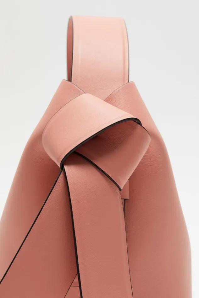 Acne Studios Musubi Mini Shoulder Bag Salmon Pink Men Bags