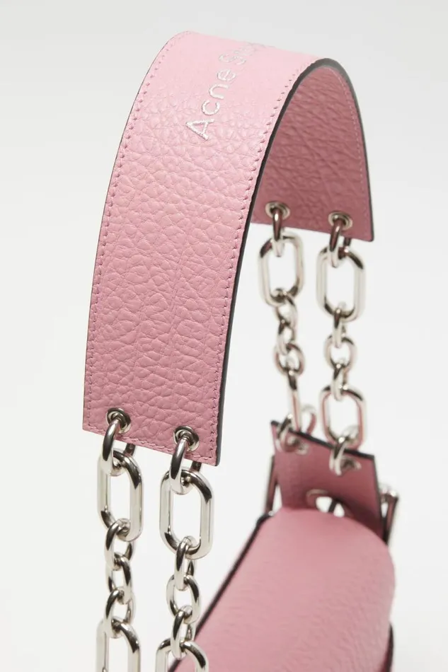 Acne Studios Musubi Shoulder Bag Rose Pink Women Bags