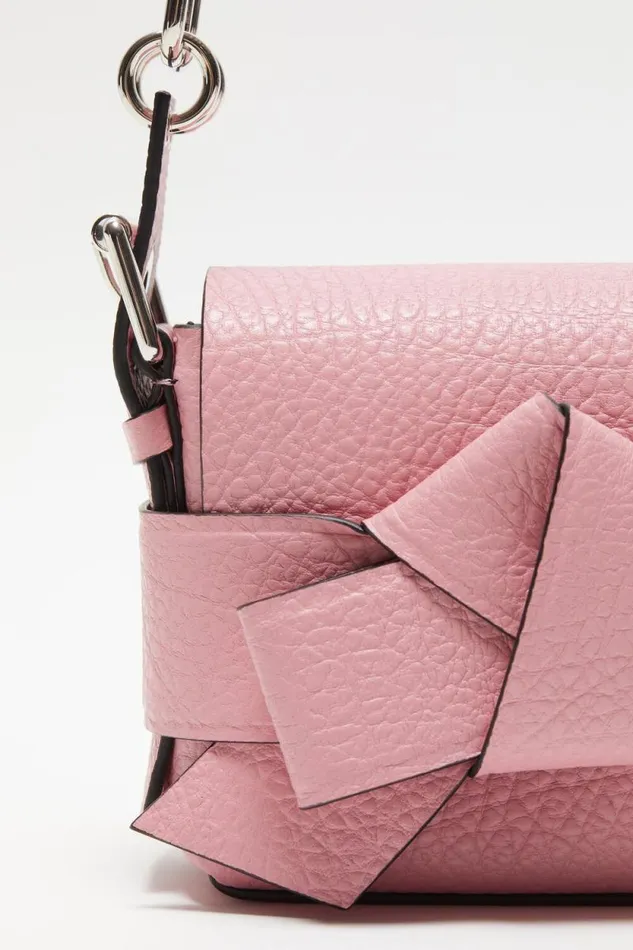 Acne Studios Musubi Shoulder Bag Rose Pink Women Bags