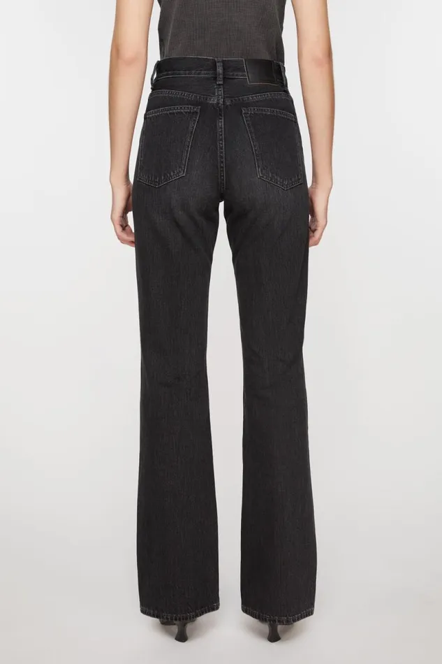 Acne Studios Regular Fit Jeans 8211 1977 Black Women Jeans Acne Studios Regular Fit Jeans 8211 1977 Black Women Jeans