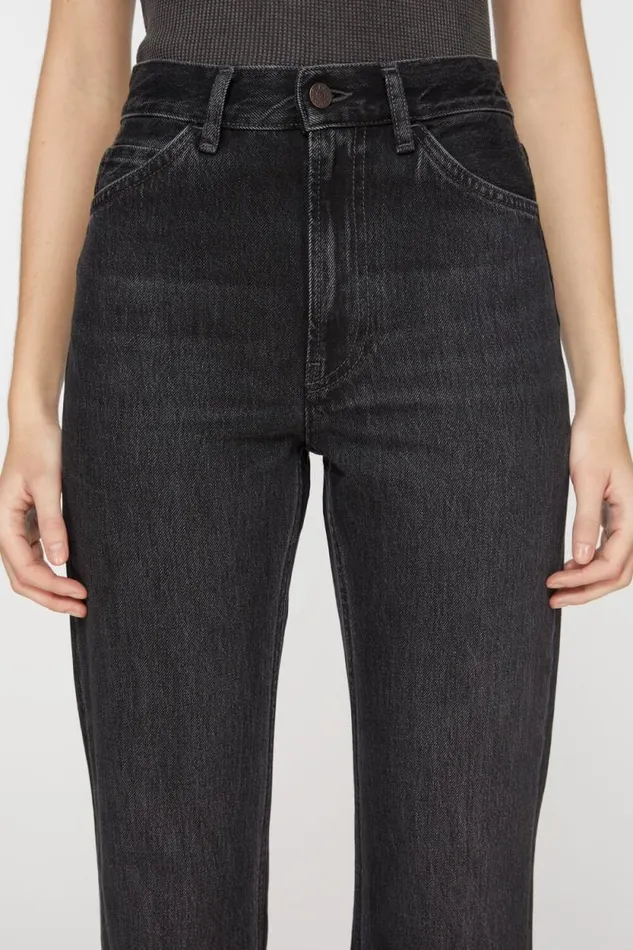 Acne Studios Regular Fit Jeans 8211 1977 Black Women Jeans Acne Studios Regular Fit Jeans 8211 1977 Black Women Jeans