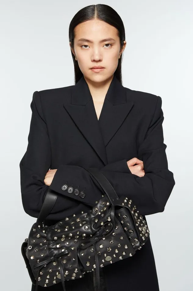 Acne Studios Singlebreasted Coat Black Women Outerwear Acne Studios Singlebreasted Coat Black Women Outerwear