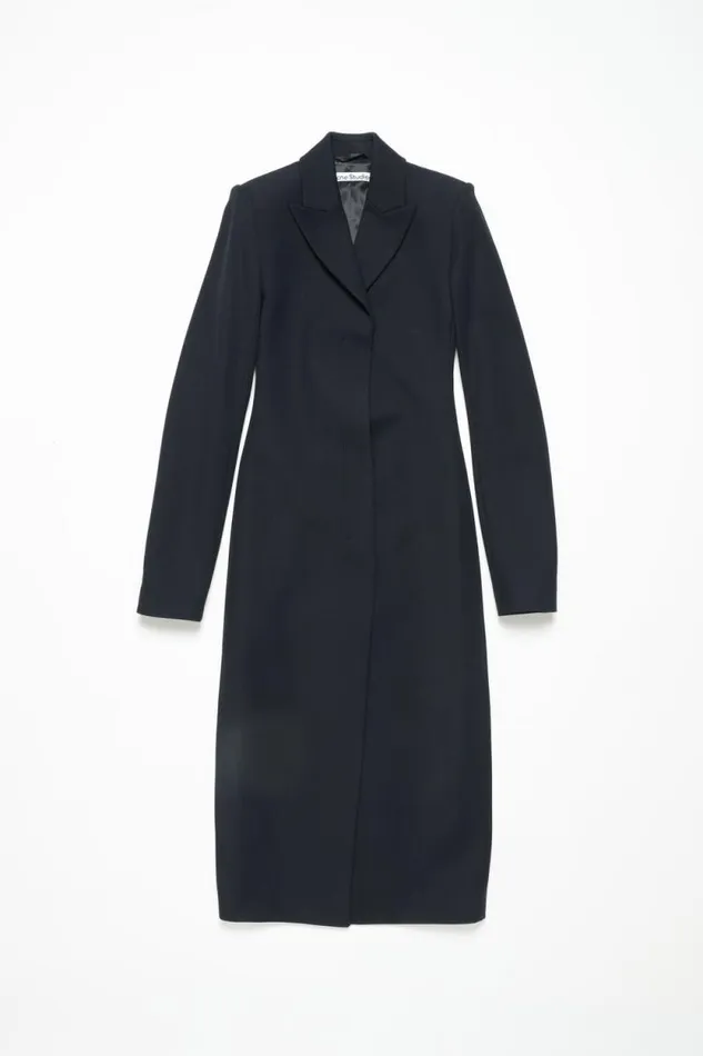 Acne Studios Singlebreasted Coat Black Women Outerwear Acne Studios Singlebreasted Coat Black Women Outerwear