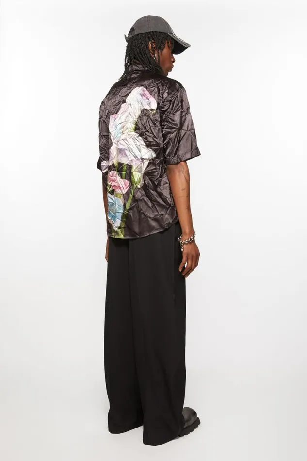 Acne Studios Tailored Trousers Black Men Trousers