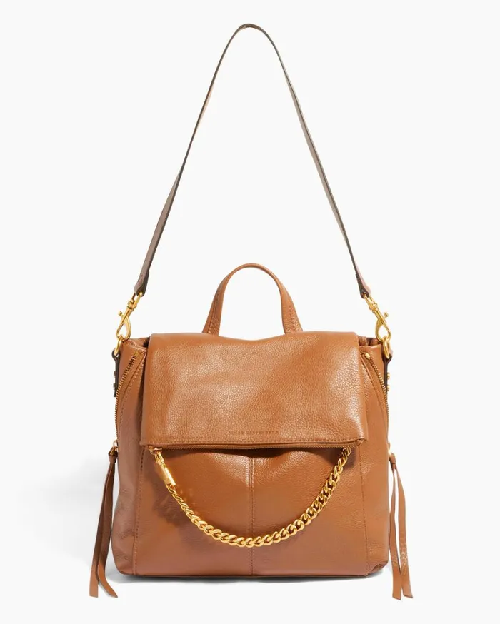 Aimee Kestenberg Backpacks Women No BS Convertible Backpack Chestnut Brown