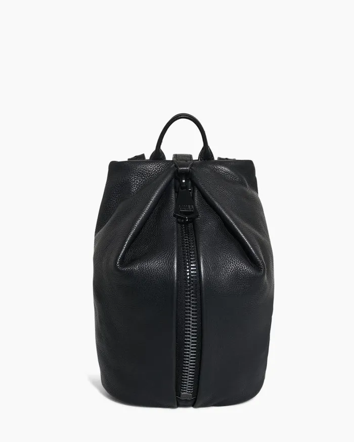 Aimee Kestenberg Backpacks Women Tamitha Mini Backpack Black With Shiny Black