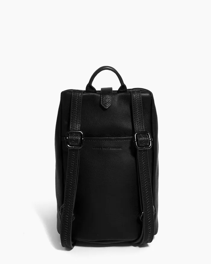 Aimee Kestenberg Backpacks Women Tamitha Mini Backpack Black With Shiny Black