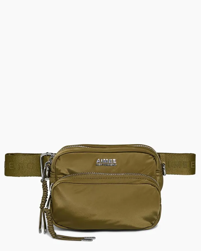 Aimee Kestenberg Crossbody Bags Women Nylon Camera Crossbody Soft Olive