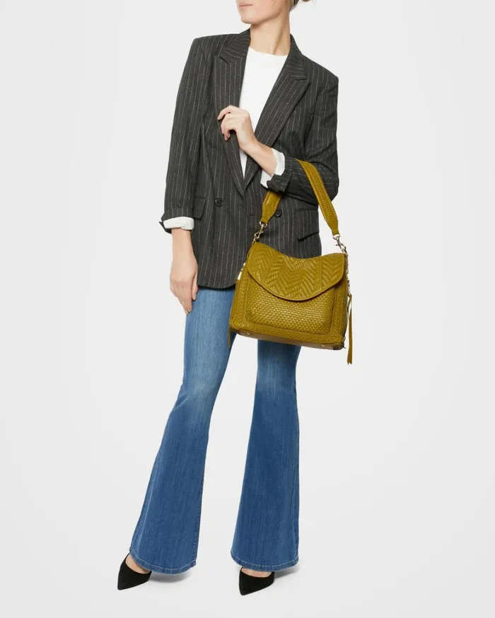 Aimee Kestenberg Crossbody Bags Women Woven All For Love Convertible Shoulder Cumin